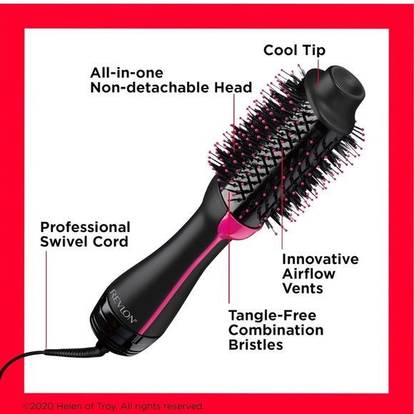 Revlon One-Step Volumizer Original 1.0 Hair Dryer and Hot Air Brush
W/OUT BOX - Picture 2 of 9